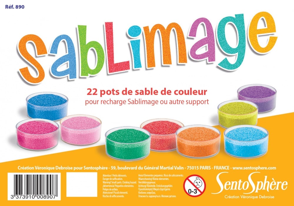 Valisette Sablimage Sentosphère - 22 pièces