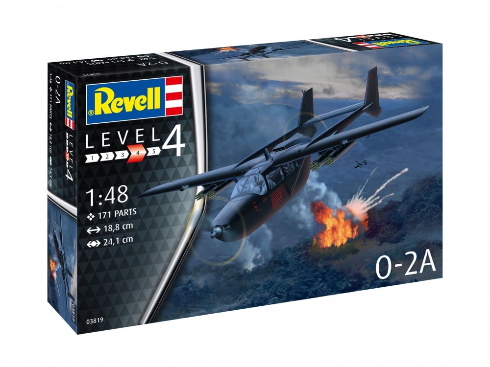 REVELL Maquette avion  O-2A SKYMASTER- 1/48 - Maquette d'avion