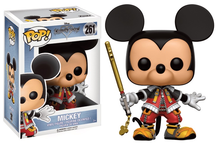 Figurine Funko POP - Kingdom Hearts - Mickey n°261