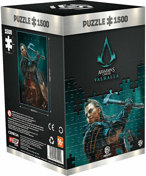 Puzzle Assassins Creed Valhalla: Eivor Female - 1500 pièces