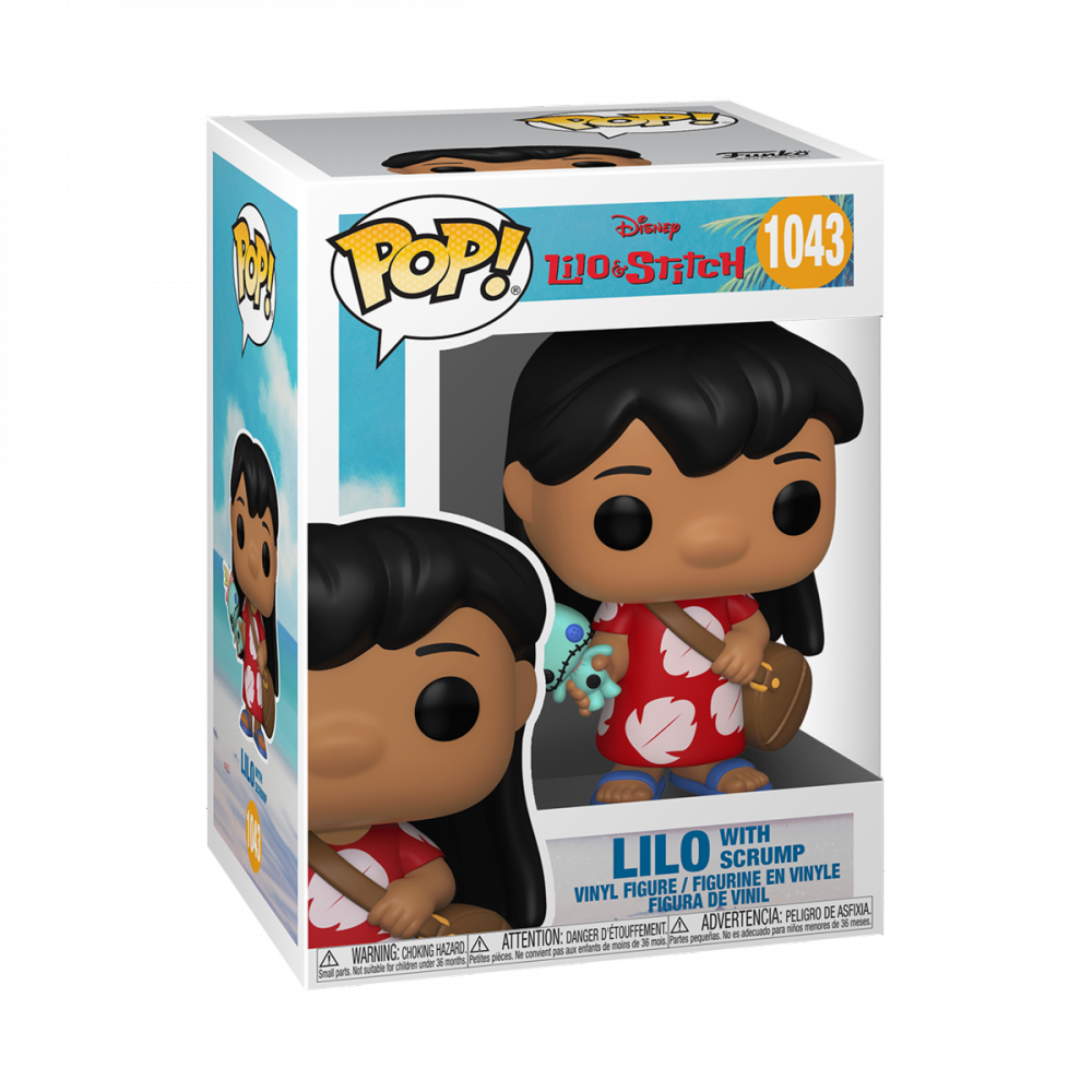 Figurine Funko POP - Lilo Stitch - Lilo avec Scrump n°1043