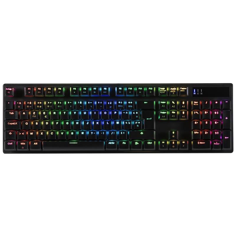 CA-290 Clavier mécanique lowprof RGB - Noir CA-290 Clavier mécanique lowprof RGB - Noir