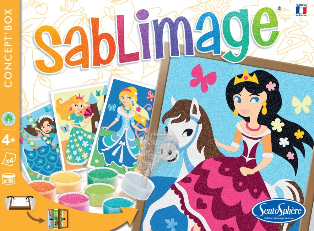 Kit créatif Sablimage Sentosphère - Princesses