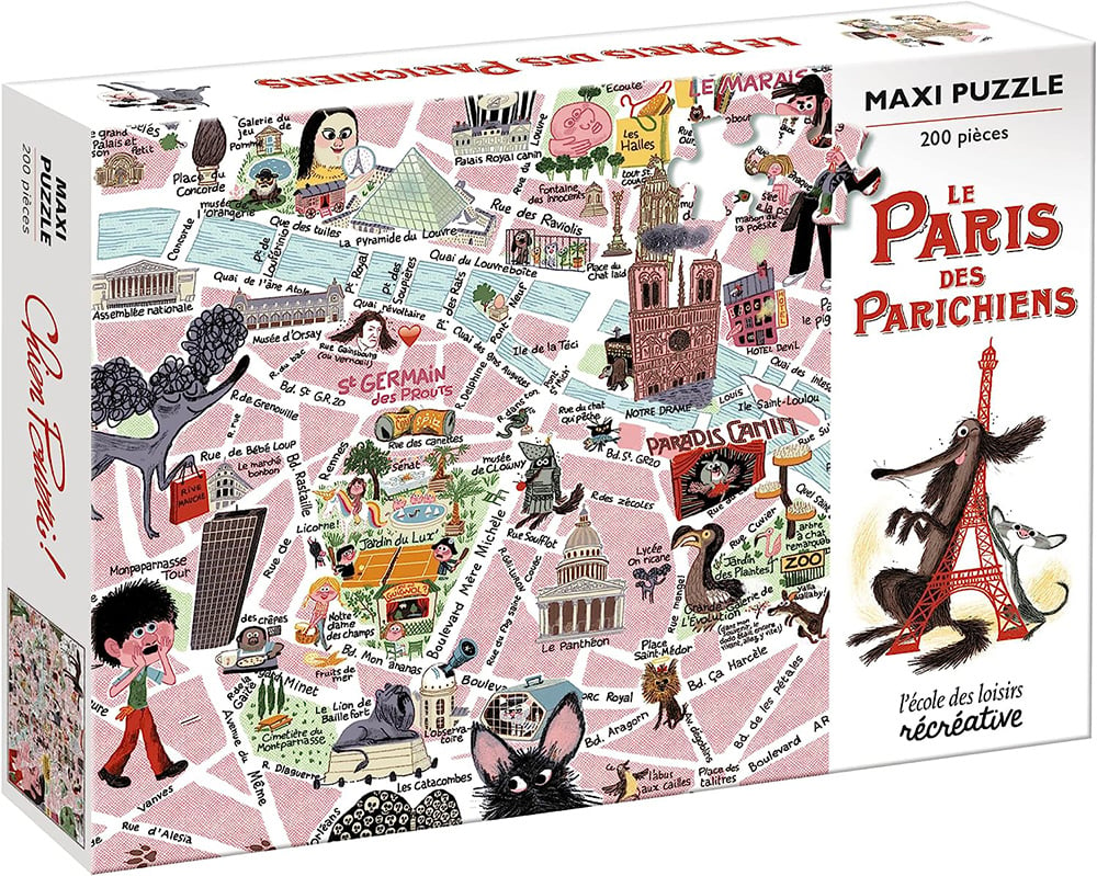 Puzzle 200 pièces - Le Paris des Parichiens