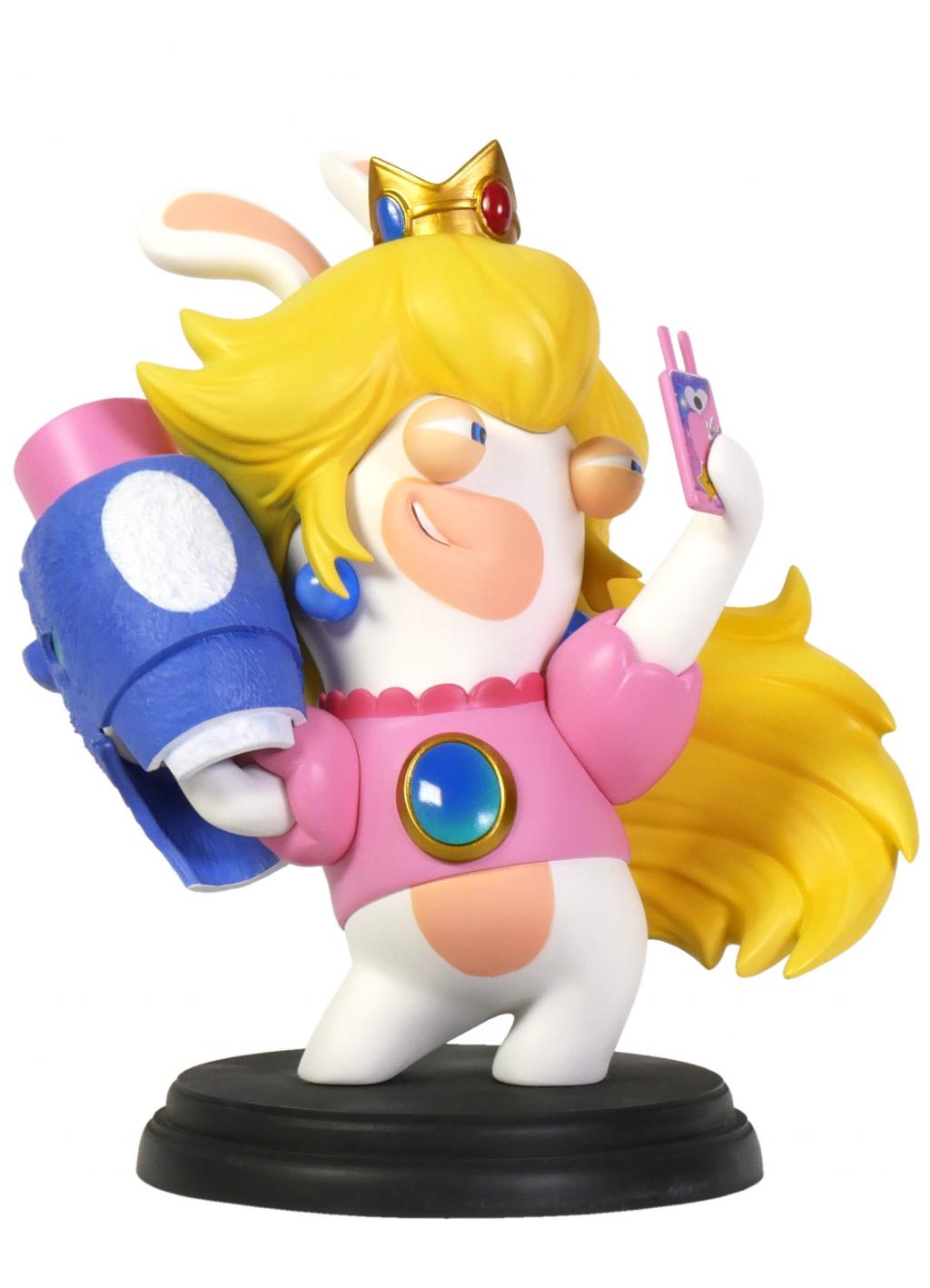 Figurine Mario & Rabbids Kingdom Battle - Peach 15cm