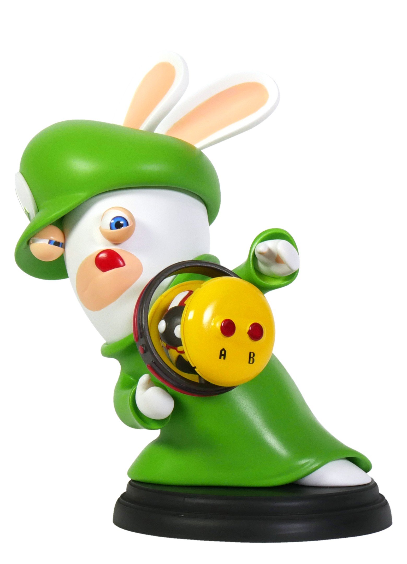 Figurine Mario et Lapins Crétins - Luigi - 15 cm