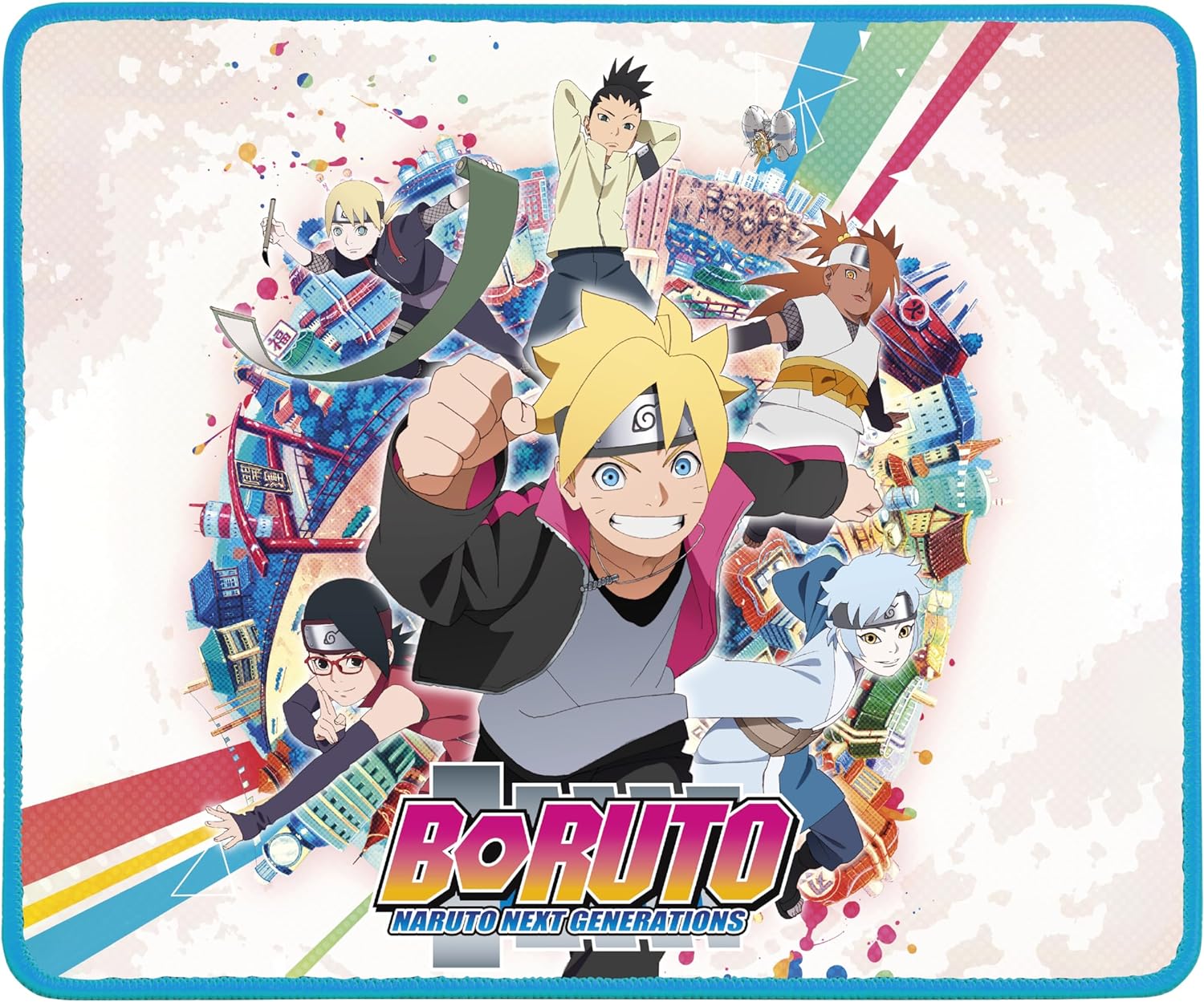 Tapis Souris Konix Boruto World 3328170289757 – Gaming, Antidérapant, 32 x 27 cm - vue 3