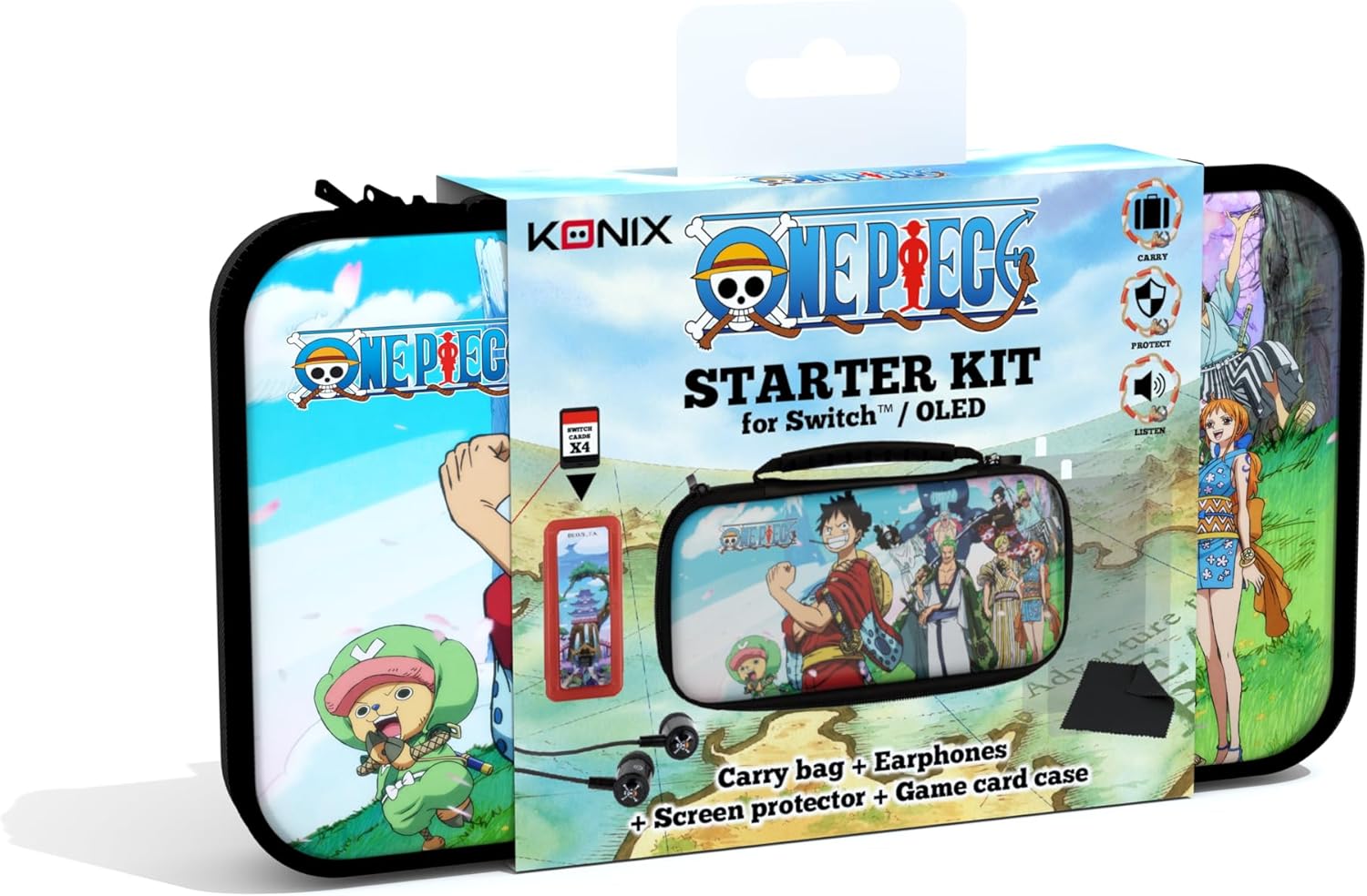 Starter Kit pour Switch Konix - One Piece