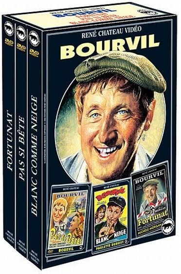 Bourvil - Coffret 3 films : Fortunat + Pas si bête + Blanc comme neige