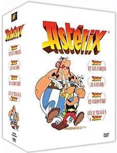 Astérix - Coffret 4 films : Astérix le Gaulois + Astérix et Cléopâtre + Les 12 travaux d'Astérix + Astérix et les indiens