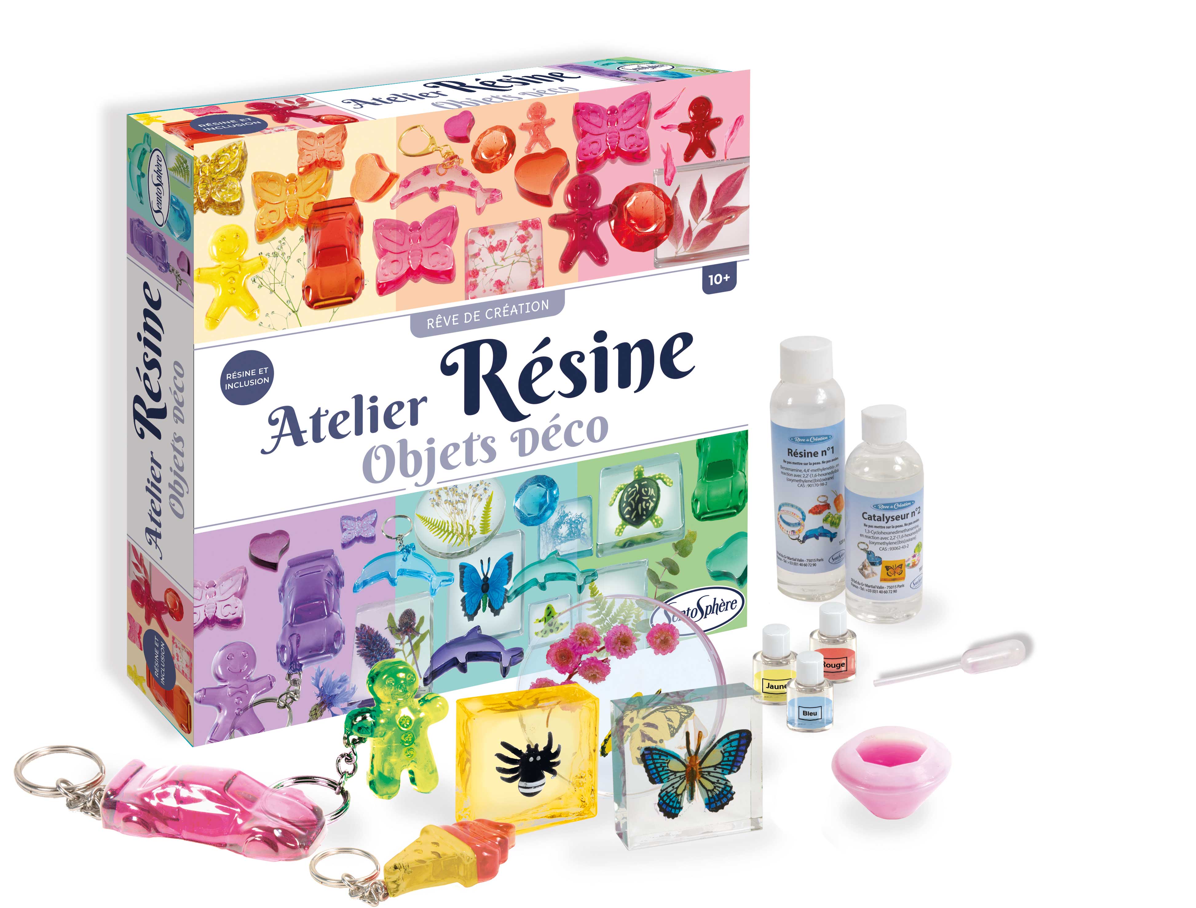 Atelier Résine : objets déco