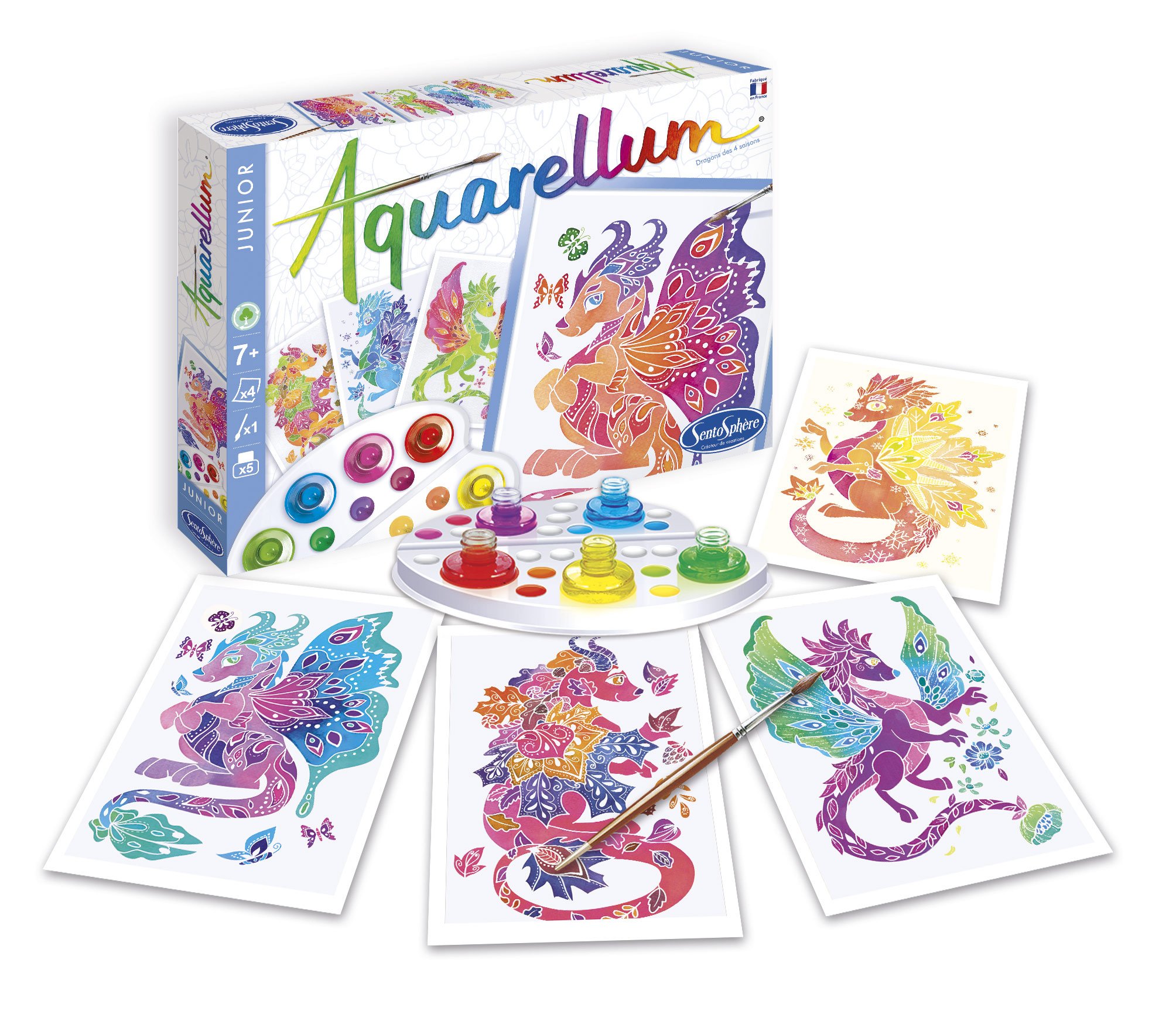 Aquarellum : Dragons - Sentosphère