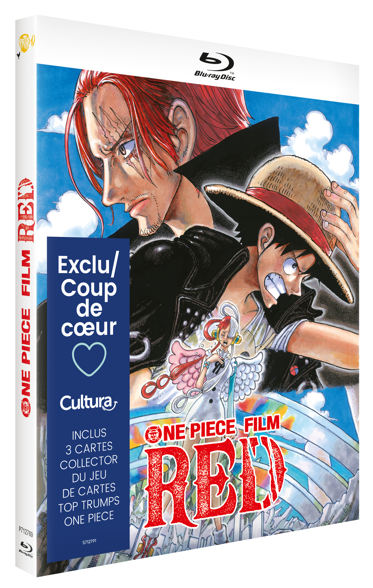 One Piece Film : Red - Blu-Ray - Edition Limitée Exclusivité Cultura