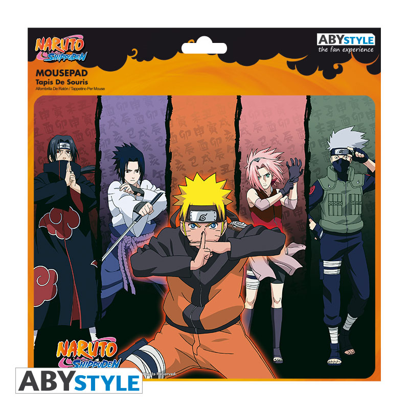 Tapis de souple Naruto Shippuden Groupe