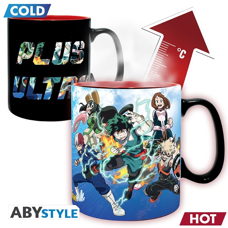 My Hero Academia - Mug thermo-réactif - Héros