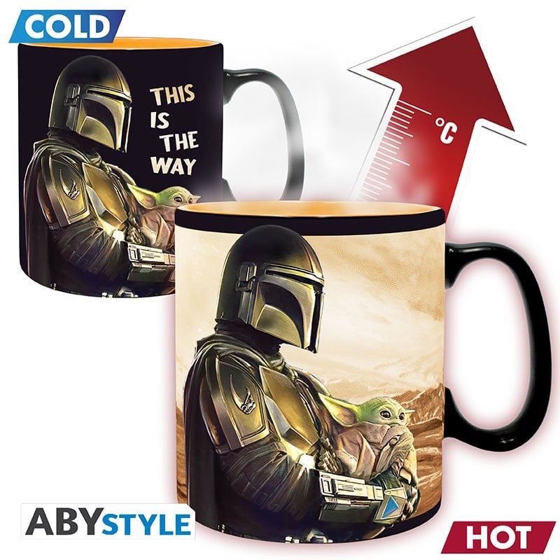 Star wars - Mug thermo-réactif The Mandalorian