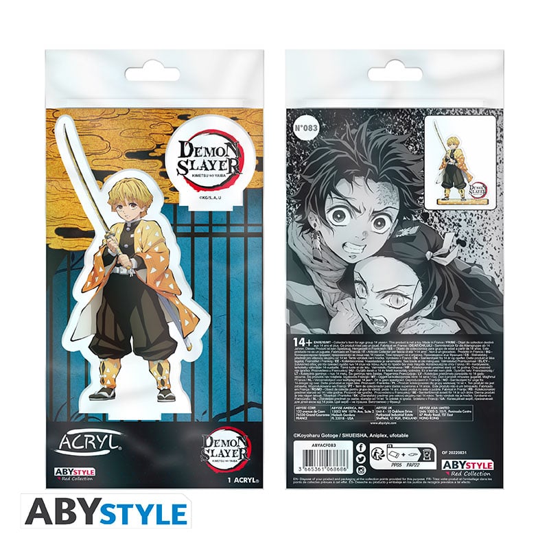 Figurine Abystyle Acryl® - Demon Slayer - Zenitsu n°083