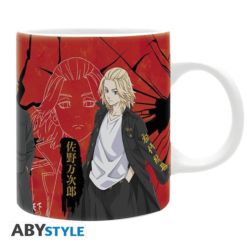 Mug ABYstyle - Tokyo Revengers - Draken, Takemichi & Mikey - 320 mL