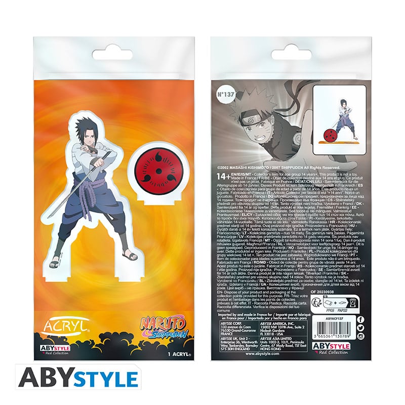 Figurine Abystyle Acryl® - Naruto Shippuden - Sasuke n°137