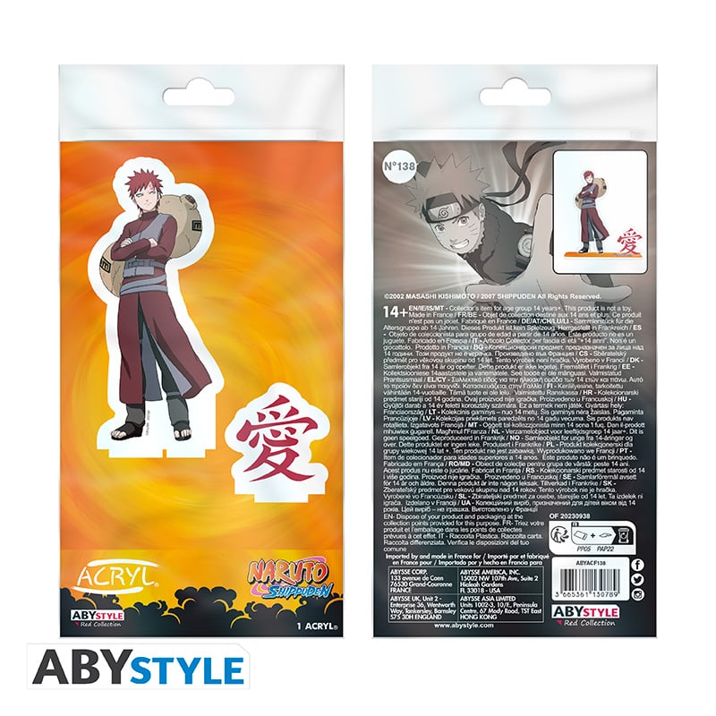 Figurine Abystyle Acryl® - Naruto Shippuden - Gaara n°138