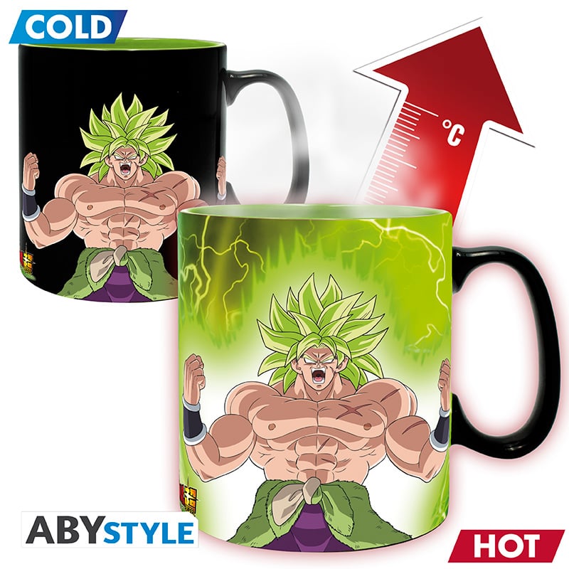 Mug thermo-réactif Abystyle - Dragon Ball - Gogeta et Broly - 460 ml