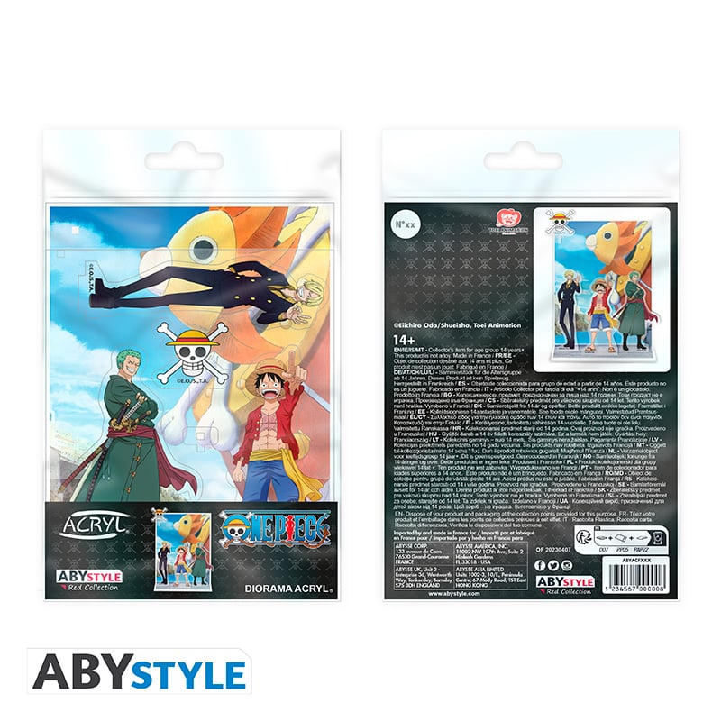 Figurine Abystyle Acryl® - One piece - Diorama trio