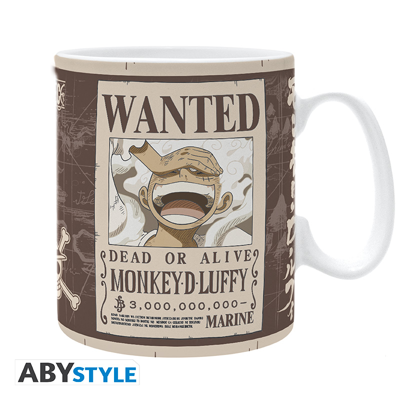 Mug AbyStyle - One Piece - Wanted Luffy - 460 ml