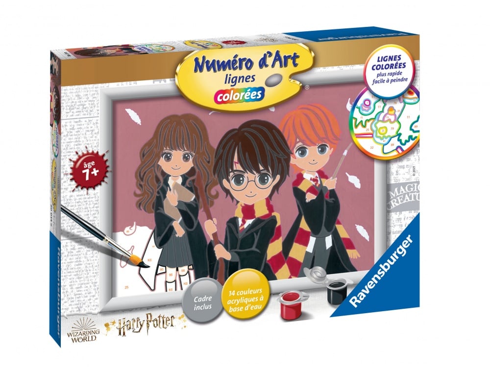 Ravensburger – Numéro d’Art moyen format – Portrait de groupe / Harry Potter