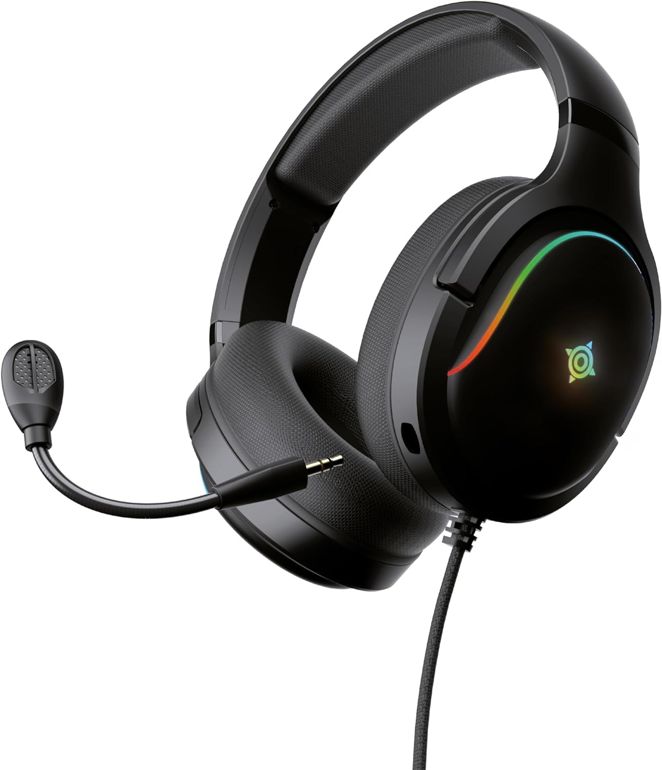 Casque Gaming Borealis – Micro Amovible, Son Clair, Rétroéclairage RGB - vue 6