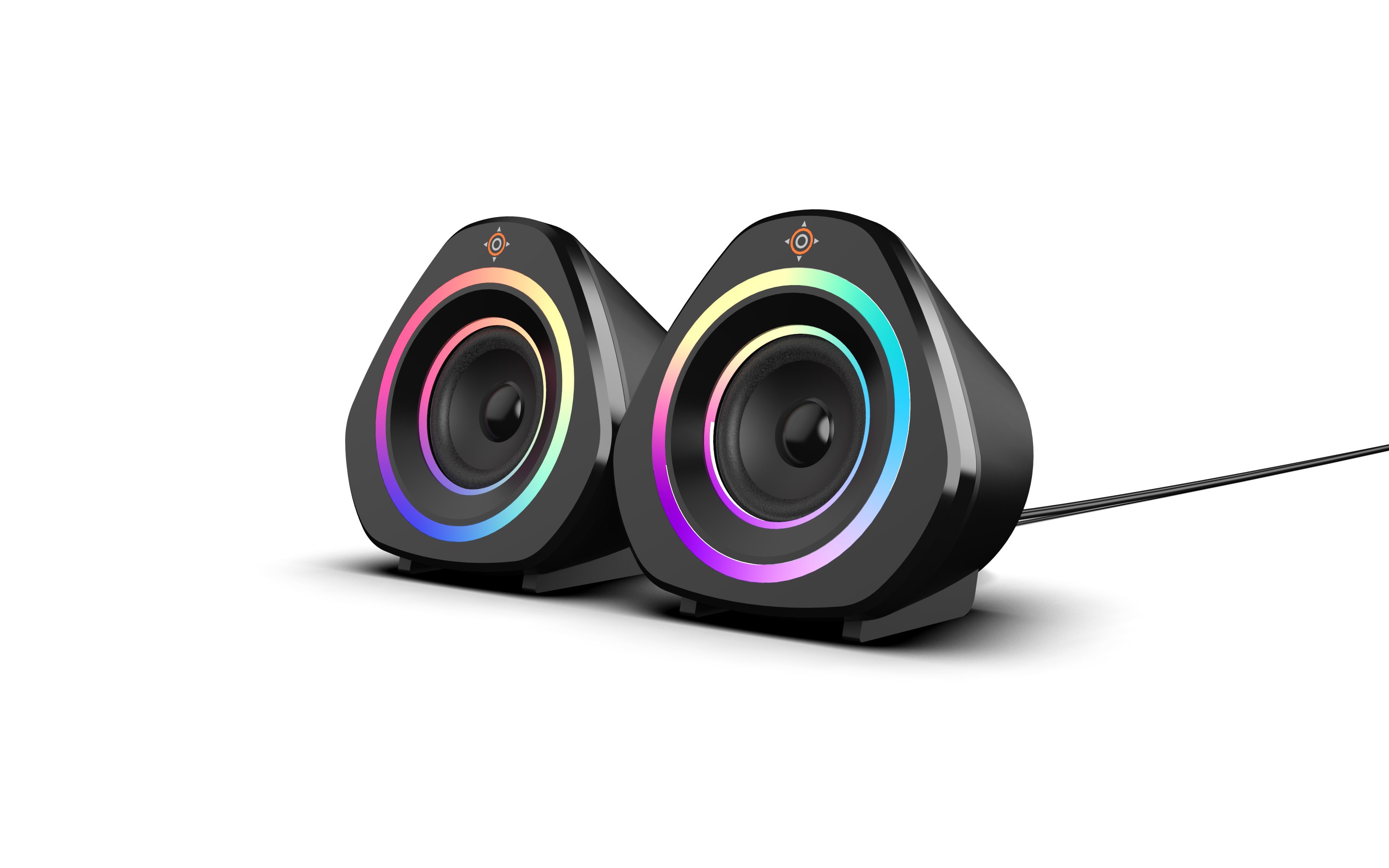 Enceinte Nova Gaming - 2.0 gaming RGB Sagittaire - Black