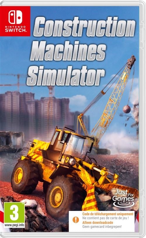 Construction Machines Simulator Nintendo Switch (Code de téléchargement)