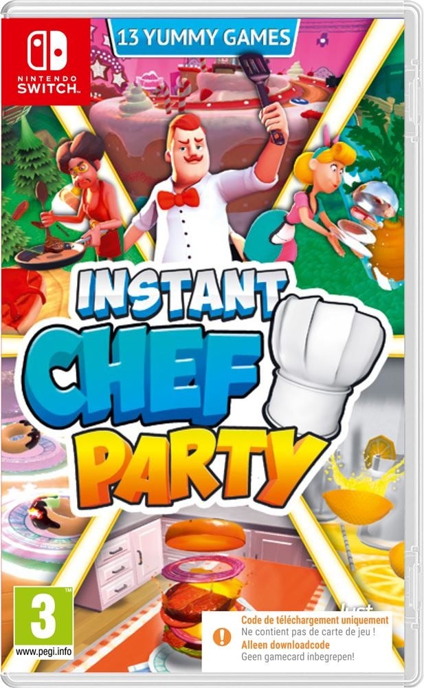 Instant Chef Party - Code in a box