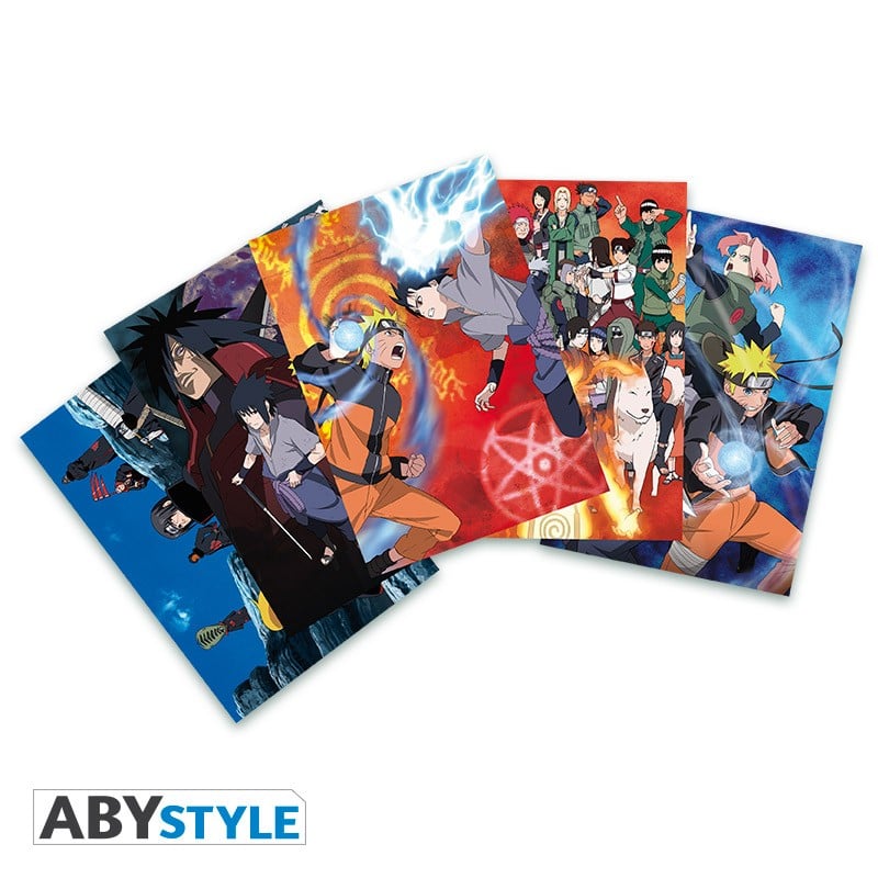 Cartes postales - Naruto Shippuden - Set 1