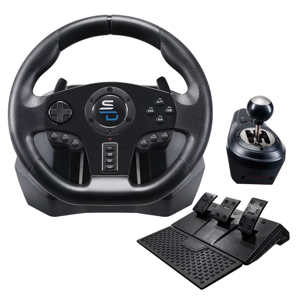 Subsonic GS850 X USB Volant + pédales PlayStation 4 Xbox One Neuf - vue 5