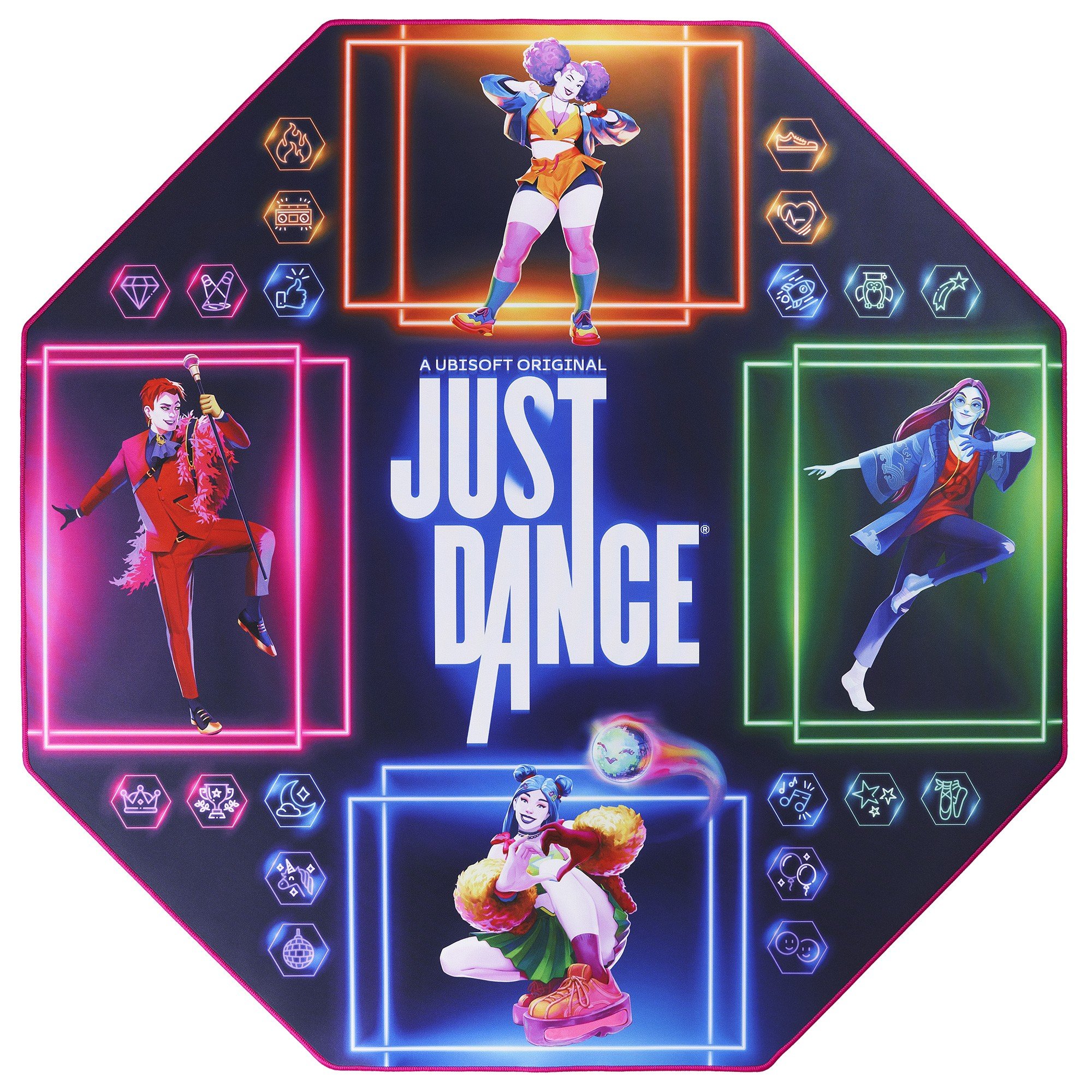 Tapis de danse Just Dance Licence officielle Conception en mousse Revêtement anti dérapant - vue 2