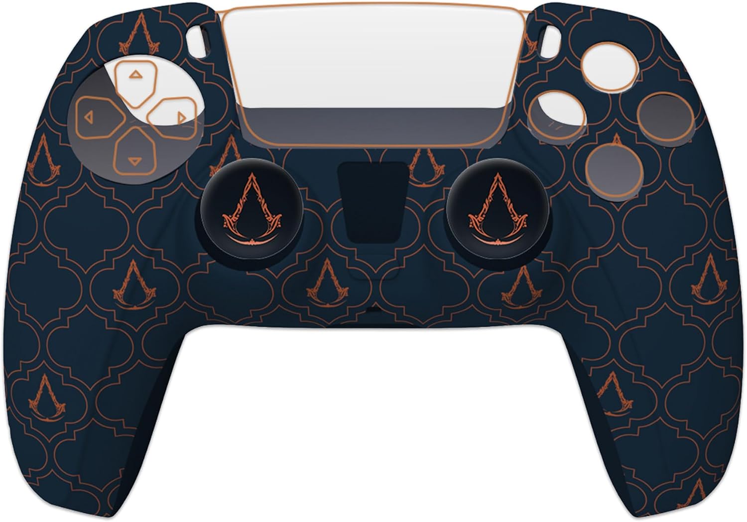 FREAKS AND GEEKS Coque Silicone + Grips - Assassin's Creed - Bleu-Accessoire-PS5