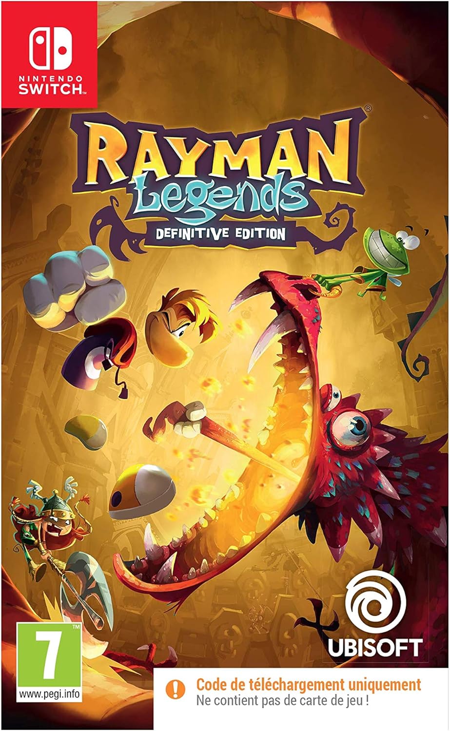 Rayman Legends (Code in a Box) - Definitive Edition