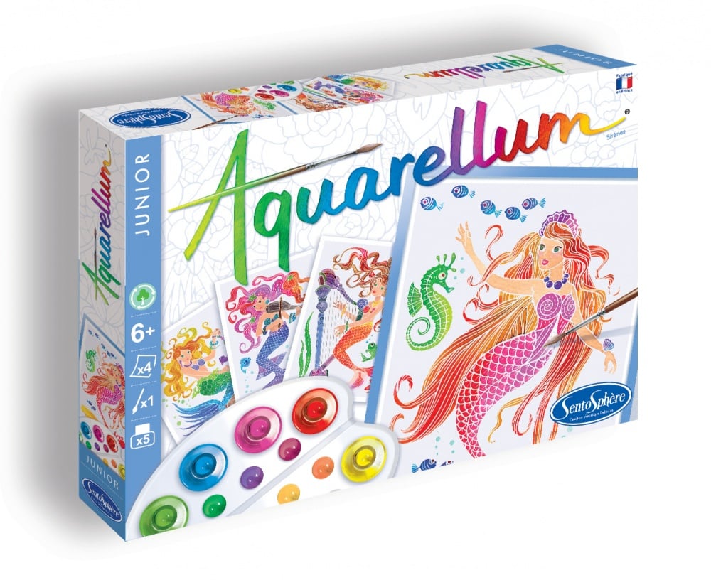 Coffret Aquarellum junior - sirènes