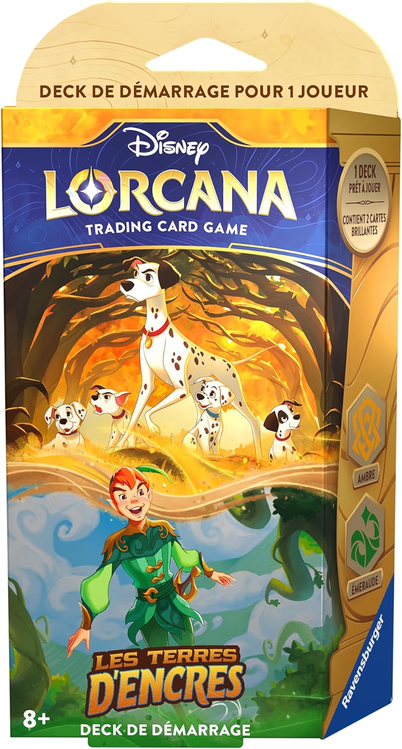 Deck de démarrage Lorcana Ravensburger - Pongo Peter Pan Chapitre 3