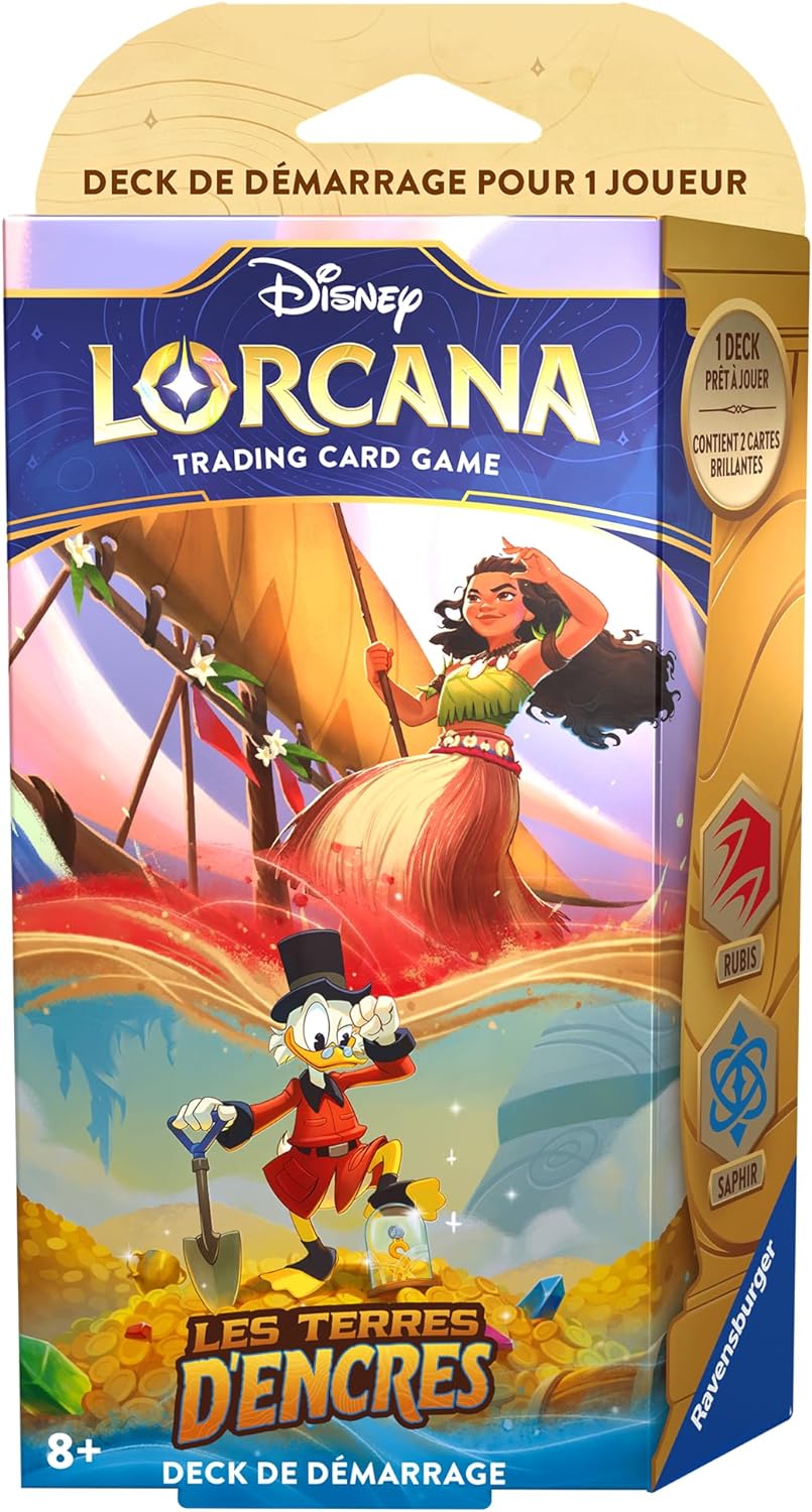 Deck de démarrage - Lorcana - Rubis-Saphir - Disney