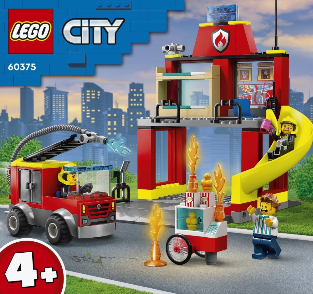 LEGO® 60375 - La caserne et le camion des pompiers - LEGO® City