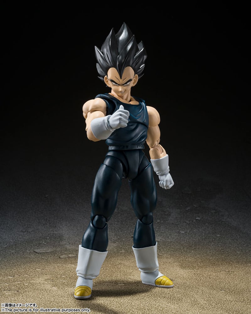 Figurine Dragon Ball Z - Vegeta SUPER HERO - 14 cm