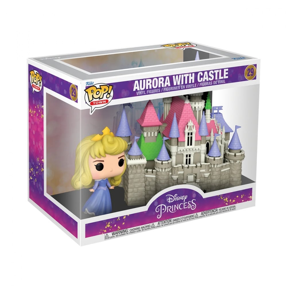 Figurine Funko POP! - La Belle au bois dormant - Aurore avec son château Disney n°29