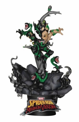 Figurine Diorama - Venom / Little groot