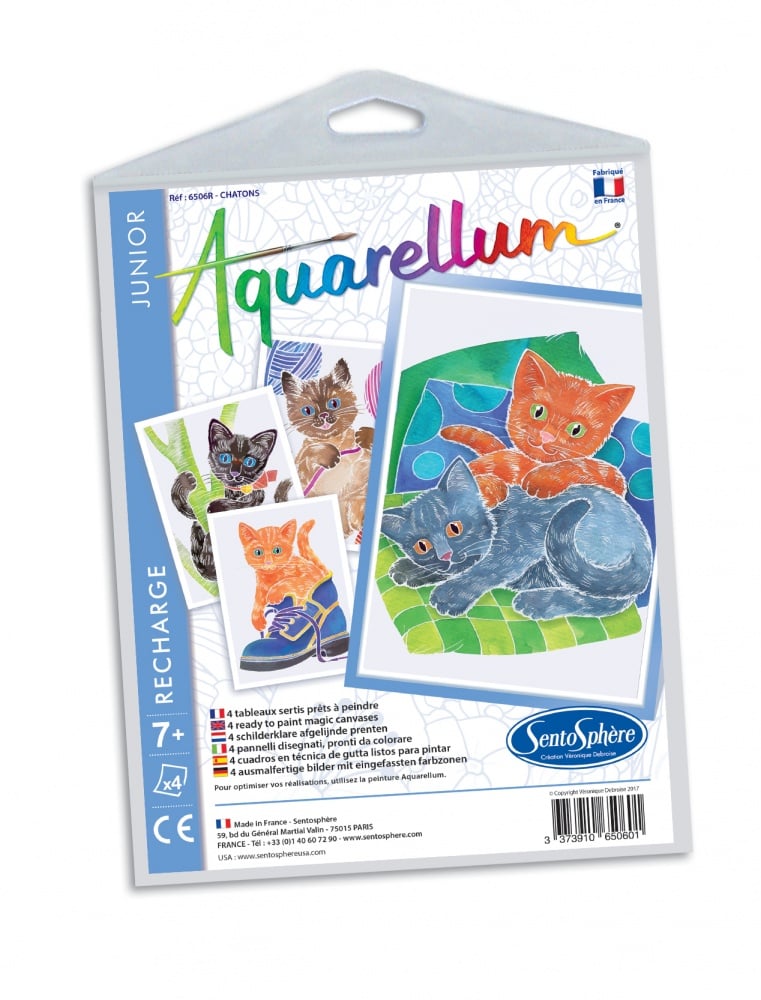 Recharge Aquarellum Junior Chatons