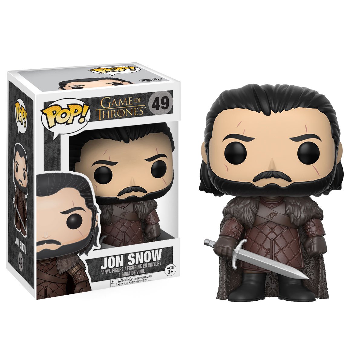 Figurine - Funko Pop! n°49 - Game Of Thrones - Jon Snow