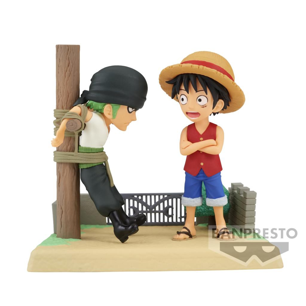 Figurine Banpresto - Monkey D. Luffy et Zoro - One Piece