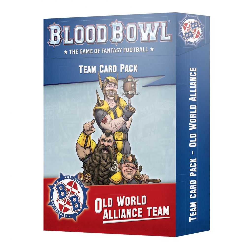 Jeu de cartes BloodBowl : Old World Alliance Team Card Pack Anglais - vue 2
