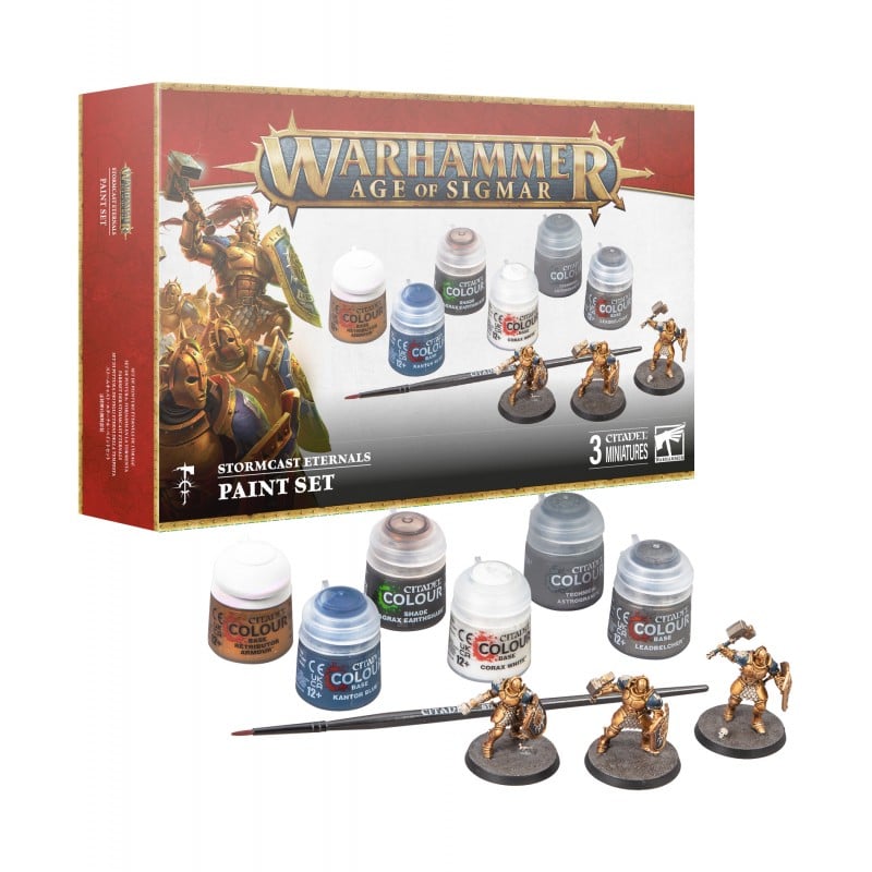 Set de peinture Stormcast Eternals Warhammer Age of Sigmar - vue 2