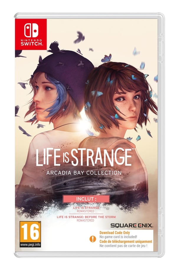 Life Is Strange Arcadia Bay Code in a box Nintendo Switch - vue 3
